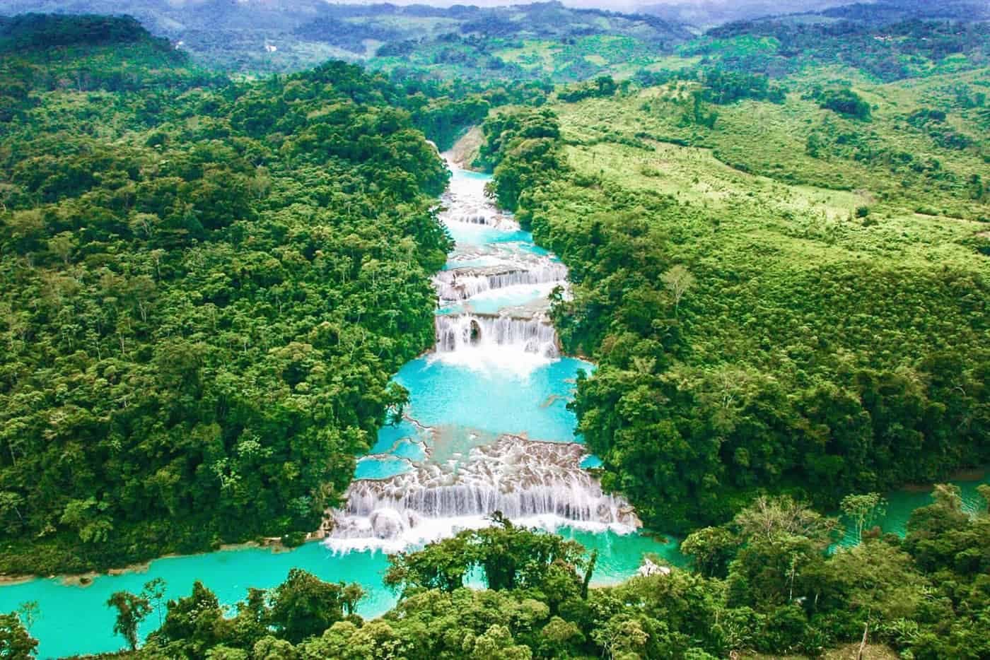 Cascadas de Agua Azul